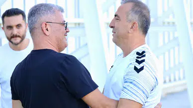 Konyaspor'da Başkan Atiker ve Recep Uçar görüştü