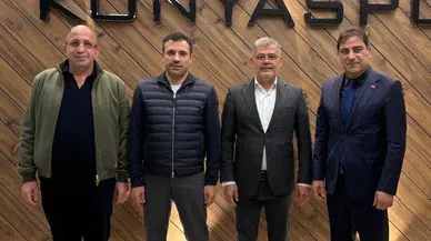 Konyaspor’da Başkan Atiker’den Karaman ve Özgökçen'e teşekkür