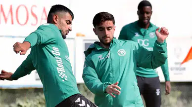 Konyaspor, erteleme maçının mesaisine ara vermeden başladı