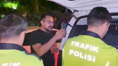 Aksaray’da alkollü sürücü polise zor anlar yaşattı: “Artistlik yapıyorum!”