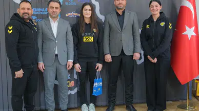 Konyalı milli judocudan kulübüne ziyaret