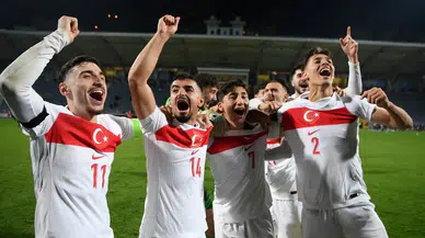 Konyasporlu oyuncular, milli maçta galibiyet sevinci yaşadı