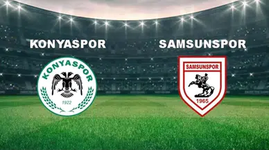 Konyaspor-Samsunspor Canlı (1-3)