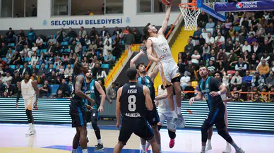 Konya BBSK, kazanmaya devam ediyor! Farklı galibiyet