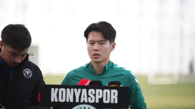 Konyaspor'da son maçlarda göz dolduran Güney Koreli oyuncudan açıklama