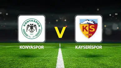 Konyaspor - Kayserispor maçı (1-1)