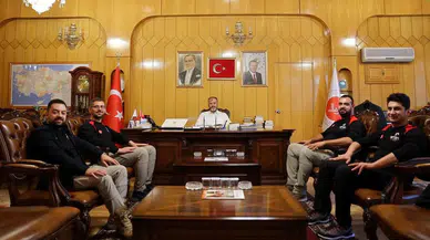 Müftü Öğe'yi makamında ziyaret ettiler