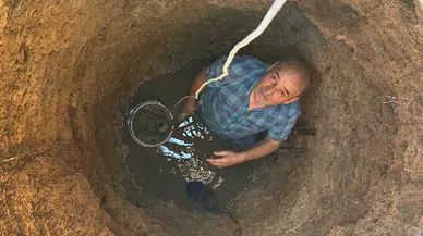 Konya'da yer altı suları tükeniyor! 80 yıllık kuyuda su kalmadı