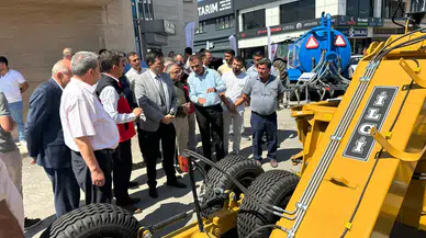 Karatay’da tarıma güç katacak Makine Parkı hizmete girdi