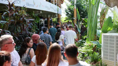 Konya Tropikal Kelebek Bahçesi'ne ziyaretçi akını! Ziyaretçi sayısı açıklandı