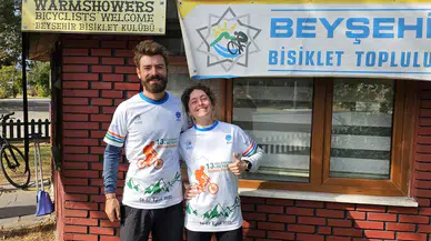Beyşehir Bisiklet Evi’nin yeni konukları Fransa’dan