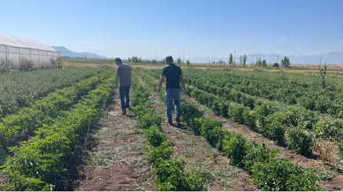 Tarımsal üretimin geleceği için sahadalar!