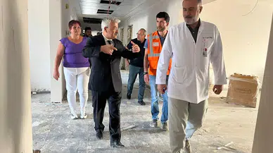 Konya'daki devlet hastanesinin ek binası tamamlanıyor