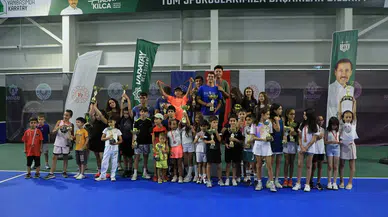 Karatay'da 2025 Tenis Turnuvası'nda şampiyonlar belli oldu!