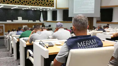 Meram Belediyesi'nden tehlikeli madde taşımacılığı eğitimi