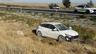 Konya'da trafik kazası! 1 kişi yaralandı