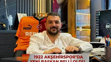 1922 Akşehirspor'da yeni başkan belli oldu