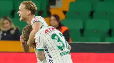 Norveçliler yıldızlaştı, Konyaspor galip geldi! Kupada esiyoruz