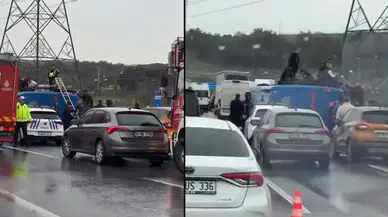 Cezaevi nakil aracı devrildi! 2'si ağır 19 yaralı