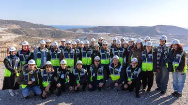 Konya’daki üniversite öğrencileri, Akkuyu NGS sahasını ziyaret etti