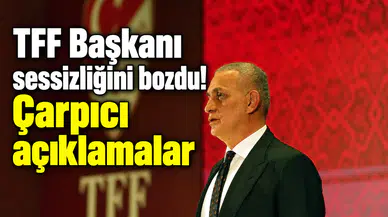 TFF Başkanı Hacıosmanoğlu sessizliğini bozdu! 30 yıllık ahlaksızlığı mal edemezsiniz
