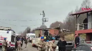 Zonguldak'ta maden ocağı göçtü!