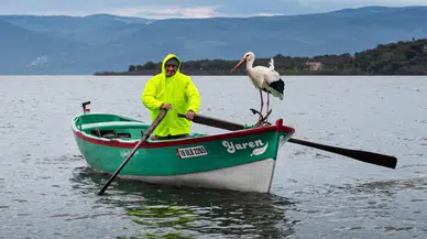 Yaren Leylek ile Adem Amca, 15'inci kez buluştu