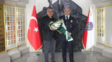 Konyaspor'dan İl Emniyet'e kutlama ziyareti