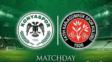 Konyaspor - Karagümrük maçı Canlı (3-0)
