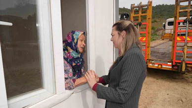 İhtiyaç sahibine şok hediye!