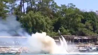 Antalya’da Flyboard Kahramanı: Alevlere Karşı Hızlı Müdahale!