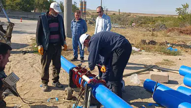 Aksaray'da sağlıklı su için büyük adım! İçme suyu hattı yenilendi
