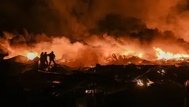 Sanayi bölgesinde şiddetli patlama: 22 yaralı