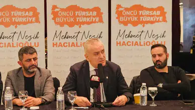 Hacıalioğlu Konya'da: "TÜRSAB’ın parası propaganda için kullanılıyor"