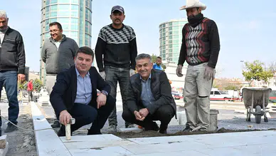 Selçuklu Cami ve Külliyesi tamamlanıyor! Başkan çalışmaları inceledi