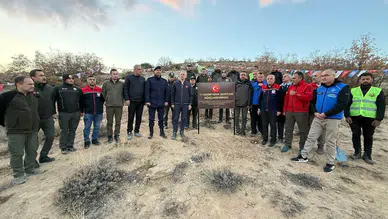 Karaman’da Azerbaycan-Gürcistan Şehitleri için fidan dikildi