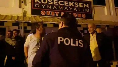 Gece yarısı kahvehanede çıkan kavga sokağa taştı!
