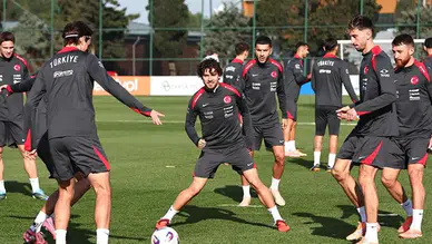 A Milli Futbol Takımı, İspanya maçına hazır