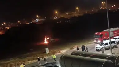 Son dakika! Konya’da araç kundaklandı