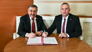 İki ilçe anlaştı! İlçeler arasında tramvay projesi protokolü imzalandı