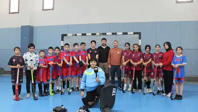Konya'da hokey sporuna ilgi artıyor
