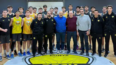 Türk basketbolunun efsane koçu Konya'ya geldi