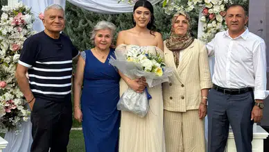 Konya'da söz töreni: Busenaz ve Kürşat sözlendi