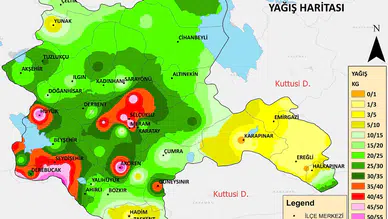 Konya Temmuz ayında muazzam yağış aldı!