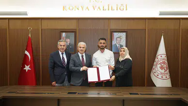 Konya'da eğitime hayırsever desteği! Okula yeni mescit kazandırılıyor