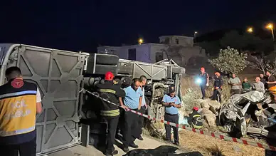 Kaza değil katliam yaşandı! 7 ölü, 13 yaralı