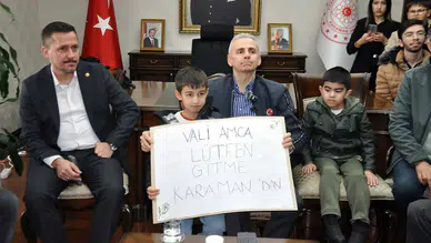 Vali Çiçekli, Karaman’a veda etti