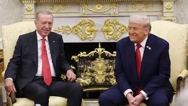 Cumhurbaşkanı Erdoğan, Trump ile görüştü!