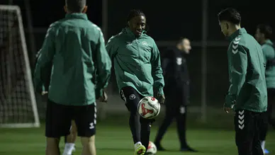 Konyaspor, Antalya'da ilk çalışmasını yaptı