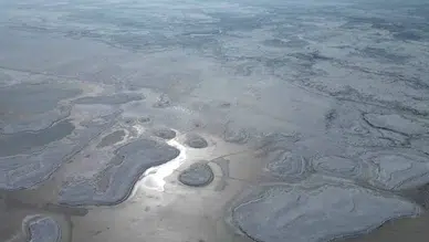 Tuz Gölü’nde kar sevinci! Kuraklığa karşı umut yeşerdi